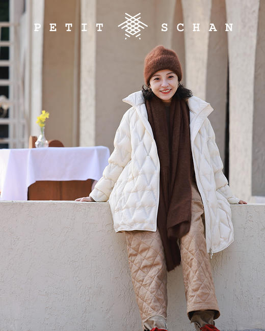 PETIT SCHAN小闪 #42 totoro龙猫 顶ji纯貉绒纱线针织冷帽/大披肩围巾 商品图7