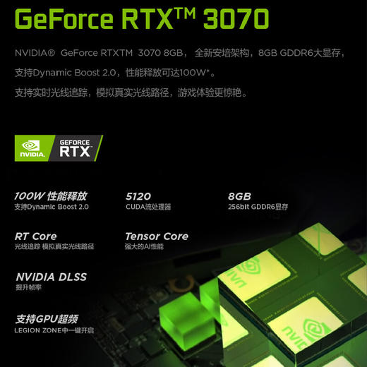 联想拯救者Y9000X 2022 16英寸游戏笔记本电脑(12代 i7-12700H 16G 512G RTX3070 2.5k 165Hz高色域)钛晶灰 商品图3