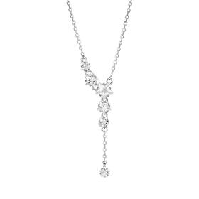 卡蒂罗绚丽之星项链女纯银轻奢小众设计感时尚2022年新款锁骨链