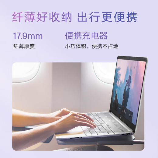 惠普HP 星15青春版 15英寸大屏网课轻薄笔记本电脑(8核锐龙R7-5825U 16G 512G 高色域屏 高速WIFI6 银色) 商品图5