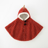 【防风保暖 舒适柔软】儿童斗篷婴儿披风春秋外套可爱宝宝外出防风防晒女童披肩 商品缩略图6