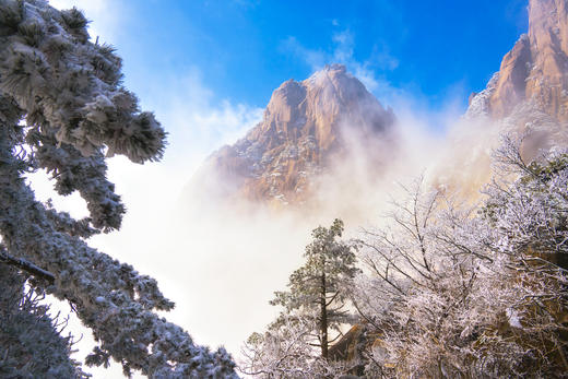 1月22日确定出发【颂•雪 黄山】冬日黄山•雾凇•云海•日出摄影4天采风 商品图9