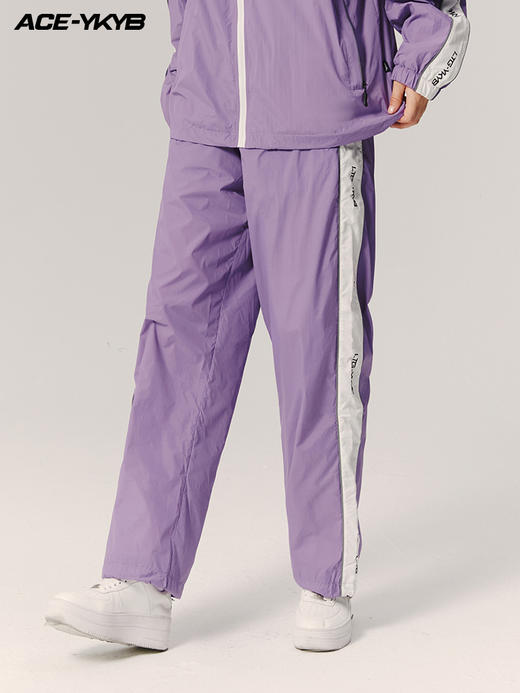 YKYB秋季新款裤子宽松直筒显瘦松紧腰休闲裤男女款 商品图1