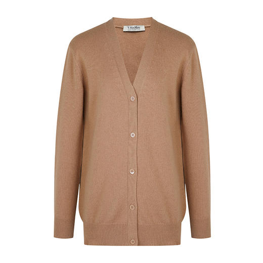 S Max Mara 麦丝玛拉 女士绵羊毛宽松版针织开衫羊毛衫 93410321 MATERA 商品图0