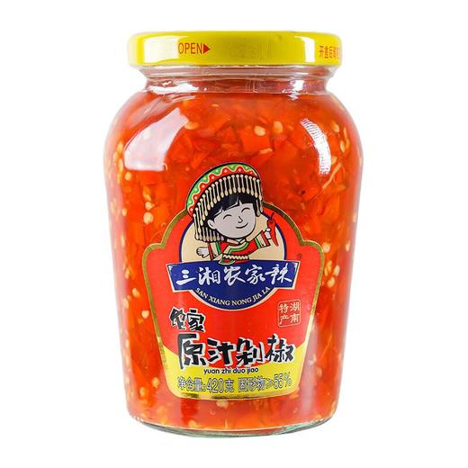 三湘农家辣农家原汁剁椒420g 商品图0