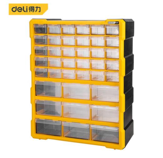得力DL432039零件柜(黄) 商品图0