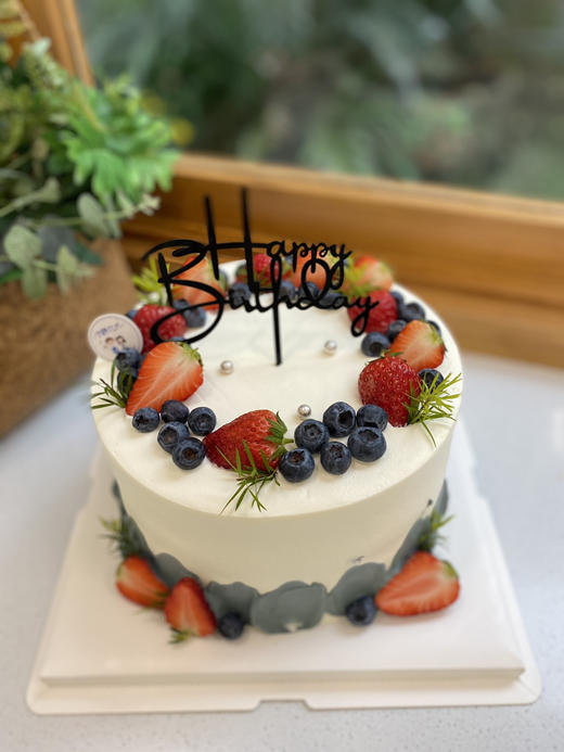 男士水果奶油蛋糕 下单前请仔细阅读商品详情 商品图0