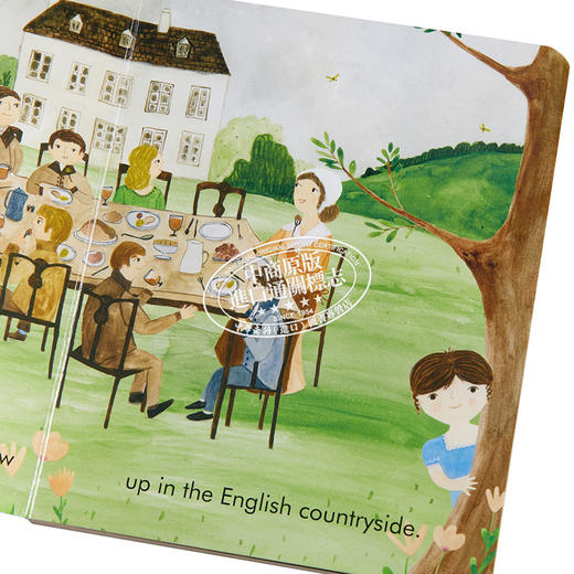 【中商原版】Little People Big Dreams Jane Austen 小人物大理想初阶系列 简奥斯丁 纸板书 儿童绘本 故事图画书 英文原版 商品图4