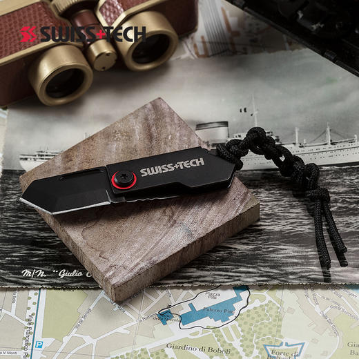 Swiss Tech瑞士科技迷你折叠小刀随身便携拆快递开箱刀送男友工具 商品图4