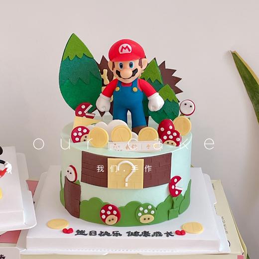 超级马里奥蛋糕（备注侧面数字/需提前预定）-低糖处理无添加 商品图3