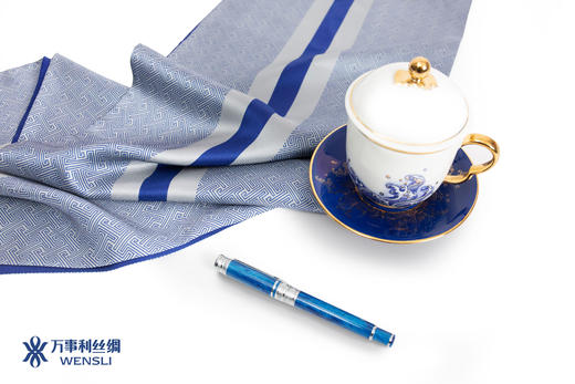 WENSLI/万事利 《元首礼·君临》-丝瓷笔礼盒 商品图5