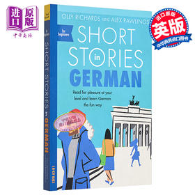 【中商原版】适合初学者的德语短篇小说 Short Stories in German for Beginners 英文原版 Olly Richards 小语种学习 双语版