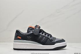 阿迪达斯三叶草Adidas Originals Forum 84 Low罗马系列魔术贴低帮复古系带百搭休闲板鞋HQ6335男女鞋