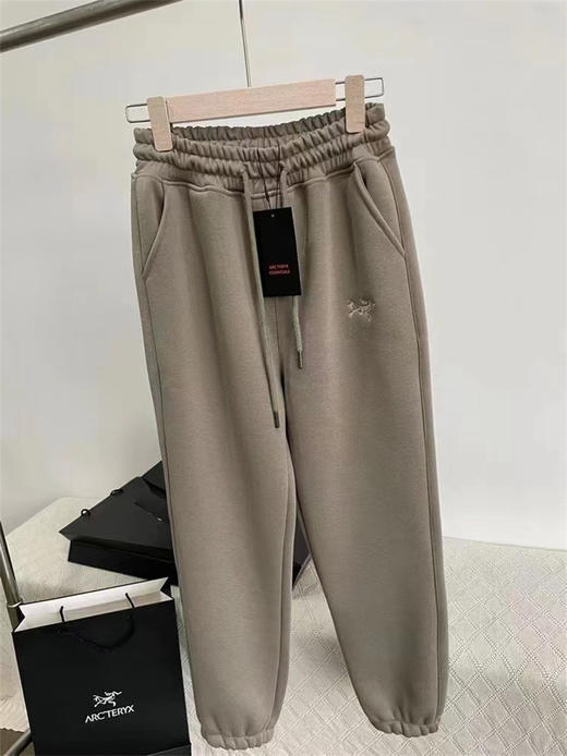 始冬季新款祖鸟家加绒卫裤休闲裤长裤潮牌休闲裤情侣装男女裤子 商品图3