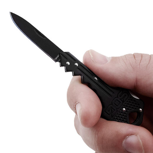 钥匙小刀美国SOG索格多功能拆快递不锈钢开箱刀具进口edc防身合法 商品图2