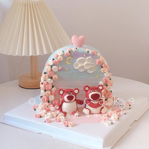 半圆花园小动物蛋糕（可换小动物）-低糖处理无添加 商品图8