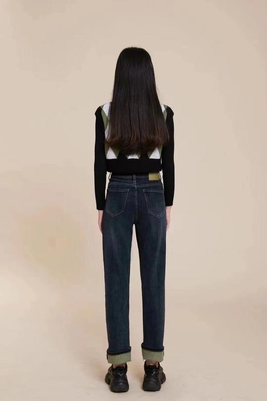 女牛仔直筒裤68676 商品图2