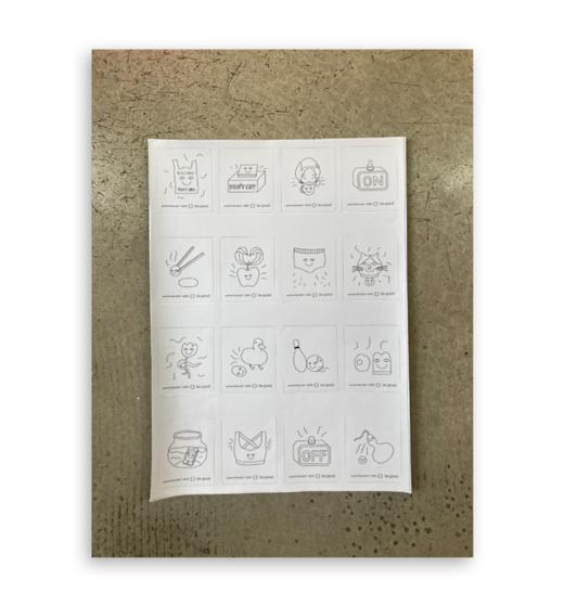 whatever『防水贴纸』 商品图0