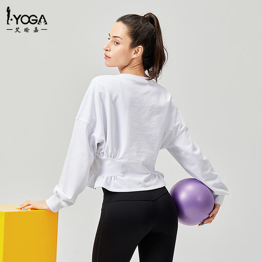 IYOGA时尚卫衣女长袖休闲T045 商品图2