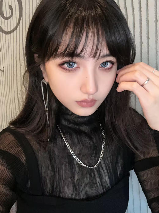 【大直径】DUKCHIRO-冰冻蓝鲨-14.5mm【年抛 0-800度 无525/575】 商品图2