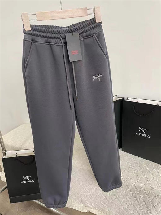 始冬季新款祖鸟家加绒卫裤休闲裤长裤潮牌休闲裤情侣装男女裤子 商品图4