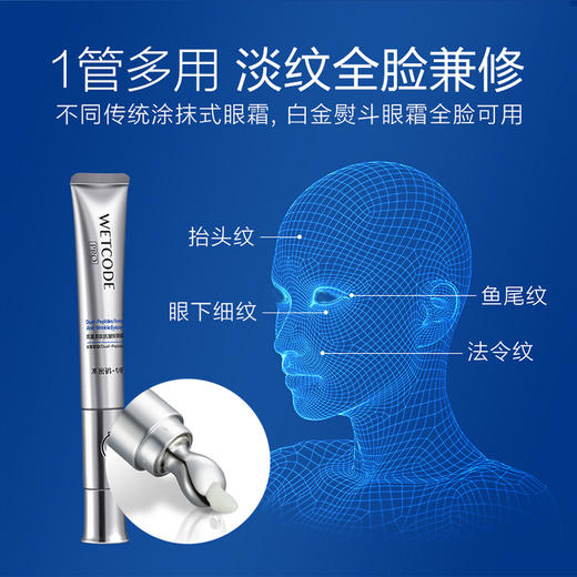 水密码双重胜肽电动按摩眼霜（第一代）18g*2 商品图3
