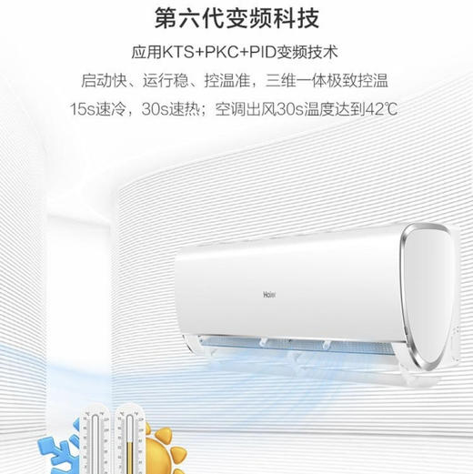 海尔（Haier）空调 KFR-40GW/01MVA81U1 商品图4