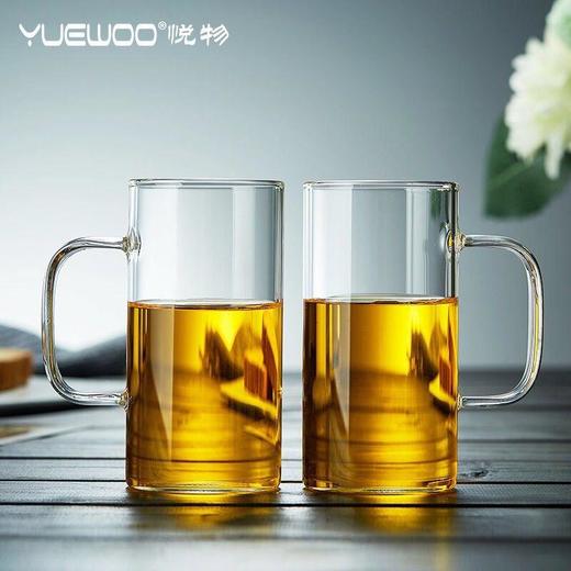 手工耐热玻璃茶具玻璃茶杯耐高温玻璃杯防爆凉水杯凉杯杯子 商品图1