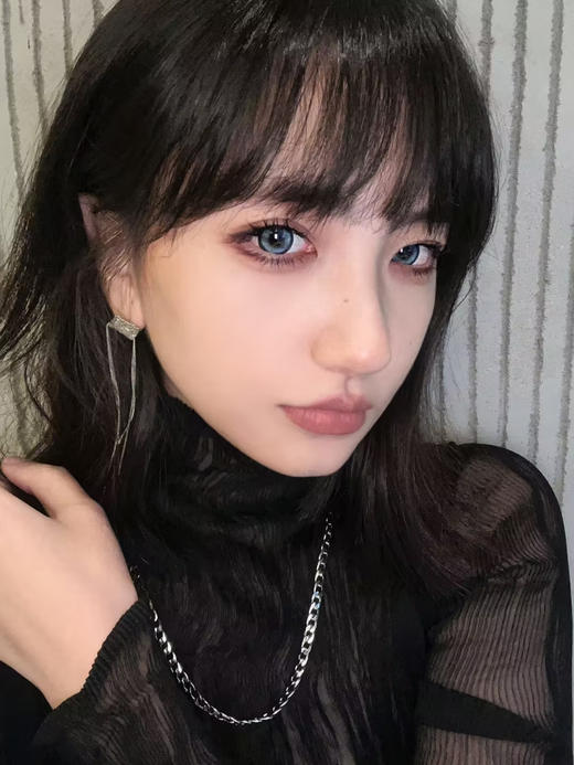 【大直径】DUKCHIRO-冰冻蓝鲨-14.5mm【年抛 0-800度 无525/575】 商品图4