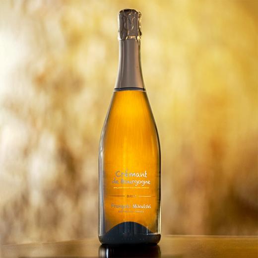 勃艮第网红“粉笔字”！米库斯基勃艮第气泡酒François Mikulski Crémant de Bourgogne Brut 兼具香槟的复杂细腻和勃艮第优雅！ 商品图1