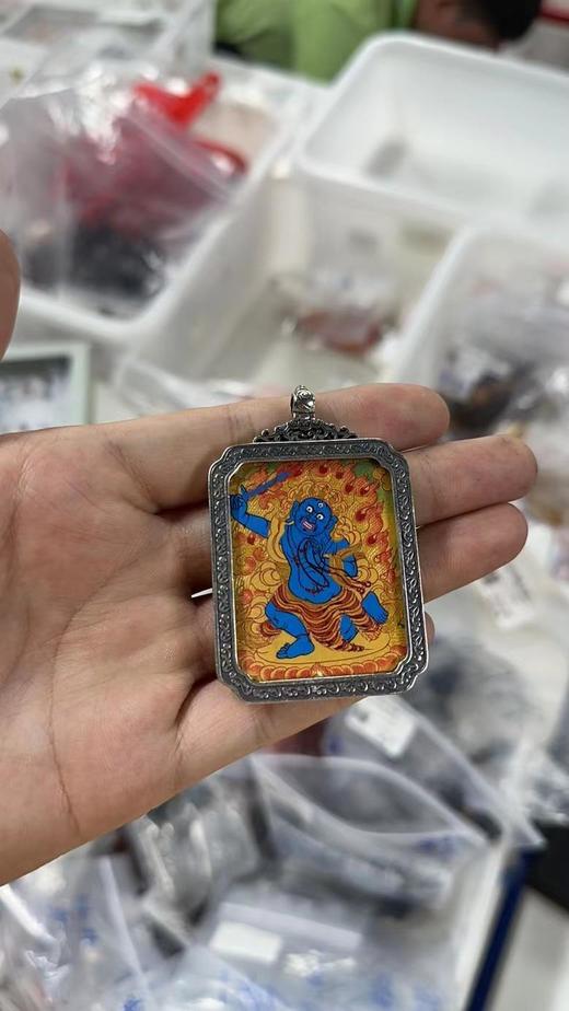 S925银盒-金唐不动明王-生肖鸡 商品图0