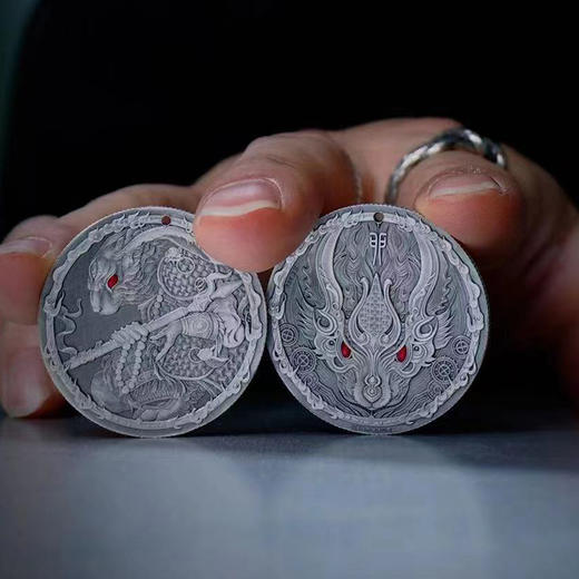 【上海造币】砥砺兔强·2023兔年高浮雕仿古纪念银章 商品图2