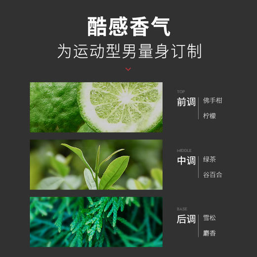 杰威尔男士专用活力运动沐浴露持久留香清爽沐浴乳沐浴液正品500g 商品图2