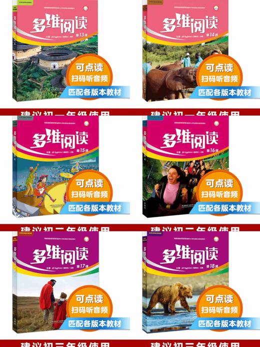 多维阅读1-22级学生用书（小学、初中、高中） 商品图2