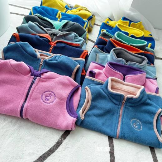 【真心推荐】仪家儿童高颜值摇粒绒背心马甲 商品图4