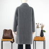 FOCALS福柯斯冬季新款直筒长款纯色羊毛泰迪熊大衣外套FRG8K759AB 商品缩略图2