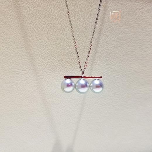 精品真多麻平衡木项链+耳饰套装 商品图4