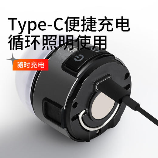 SUPERFIRE神火HL90头灯超轻头戴式充电迷你户外野钓帽夹夜钓灯 商品图4