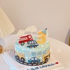 小朋友爱的车车蛋糕（纯手工制作配件，最少提前2天预定）-低糖处理无添加 商品缩略图1