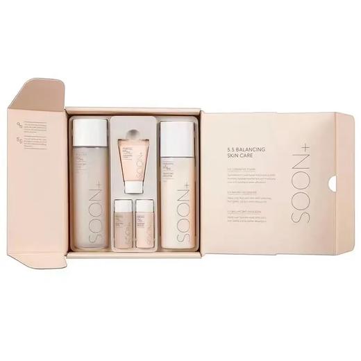 【爆款超低价预售 急单慎拍】韩国爱茉莉SOON纯肤乐丝弱酸平衡温和水乳洁面套装 商品图0