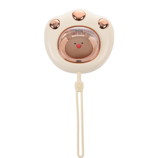 新款萌宠猫爪暖手宝便捷式USB呼吸灯充电宝冬季随身暖手宝 nn01 商品图3