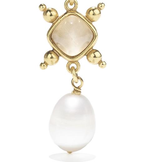 北京仓｜Goossens Paris-Venise-拜占庭 水晶 珍珠 耳环［法国设计师］ 商品图1