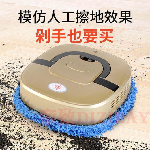 【干湿两用仿手擦】智能家用扫地机器人全自动充电拖擦地机器人 商品图0