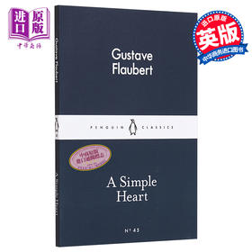 预售 【中商原版】LBS:  45 A Simple Heart 英文原版 小黑书: 45 福楼拜：简单的心