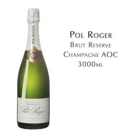 宝禄爵珍藏天然型香槟3L 法国 Pol Roger Brut Reserve, Champagne AOC 3000ml France