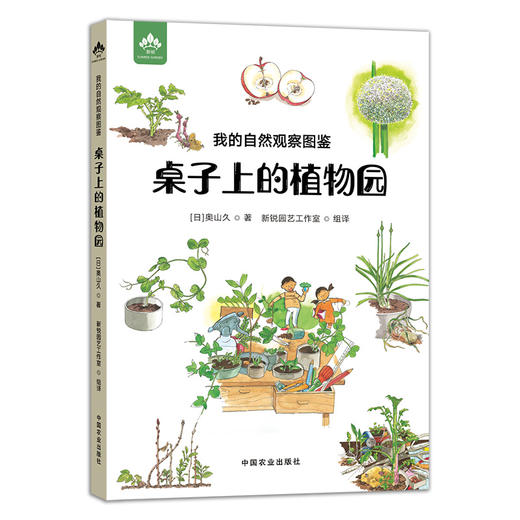 【中国农业出版社】我的自然观察图鉴:桌子上的植物园 9787109284555 自然观察 桌子 植物园 图鉴 观察笔记 自然 课堂笔记 商品图1