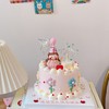 女宝宝小女孩女生立体手绘复古小花花蛋糕-低糖处理无添加 商品缩略图2