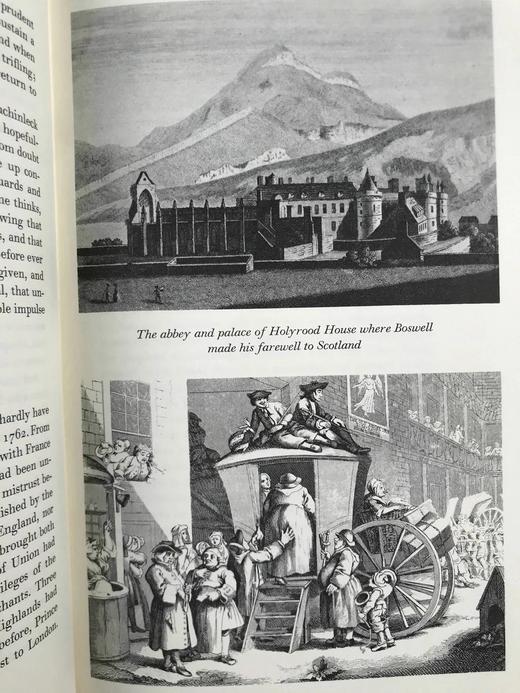 鲍斯威尔《伦敦日记》（1986） 20幅插图 精装16开带书匣 商品图13