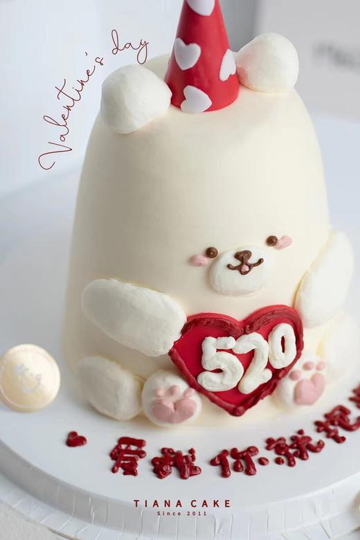 【立体红丝绒造型蛋糕】心动信号 商品图5