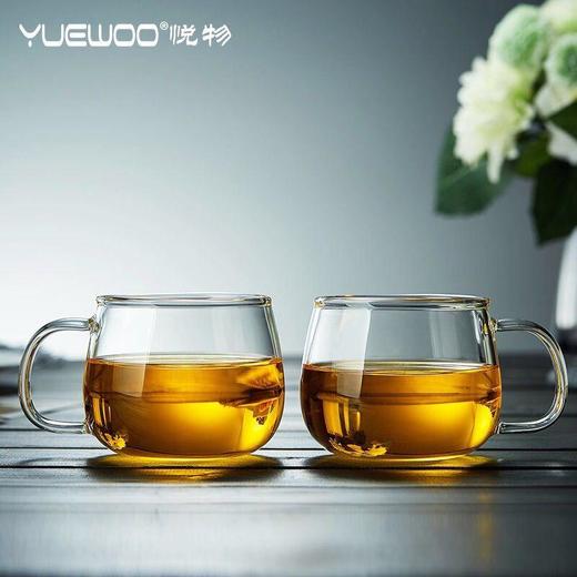 手工耐热玻璃茶具玻璃茶杯耐高温玻璃杯防爆凉水杯凉杯杯子 商品图2
